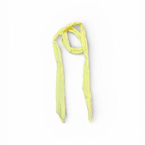 Vintage United Colors Of Benetton Light Yellow Cotton Sash Belt